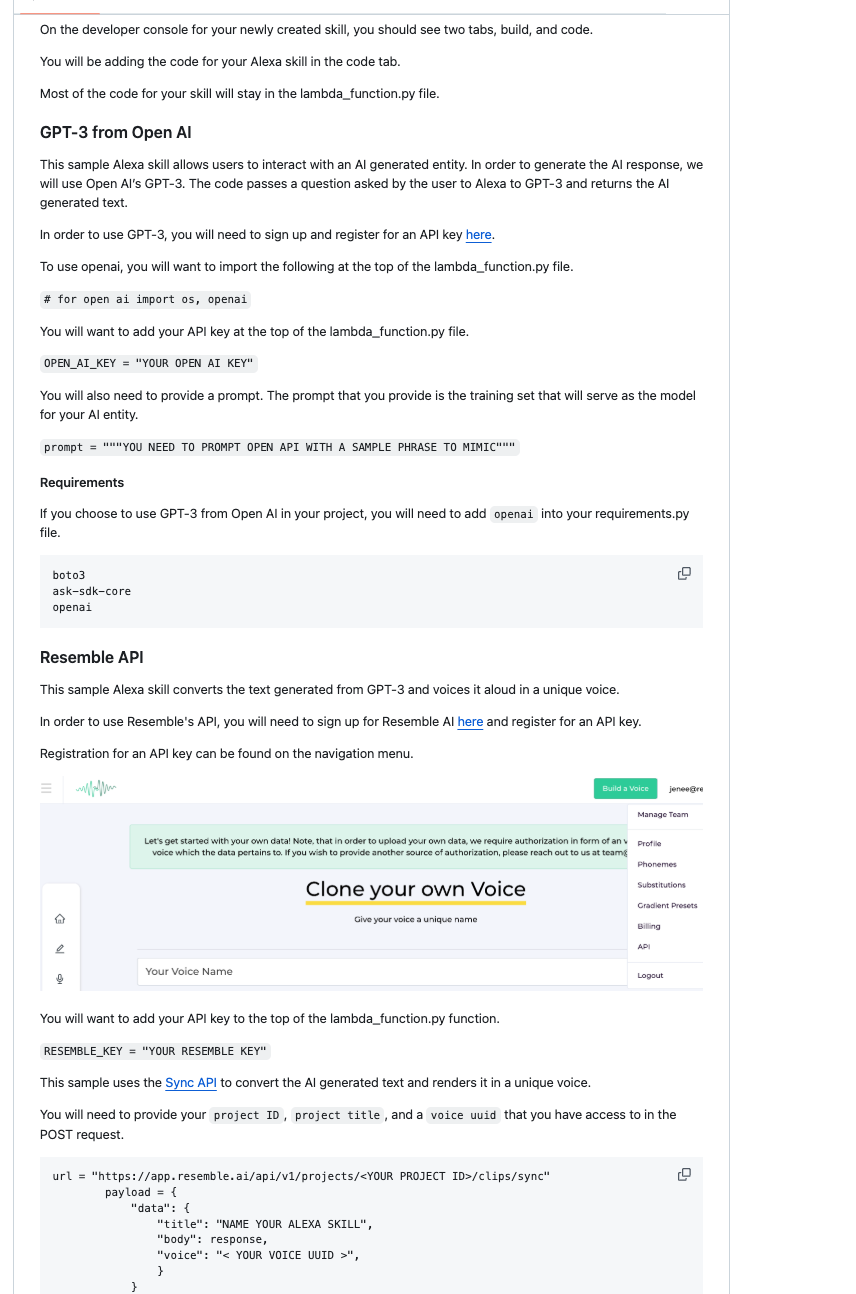 Sample Code Demo